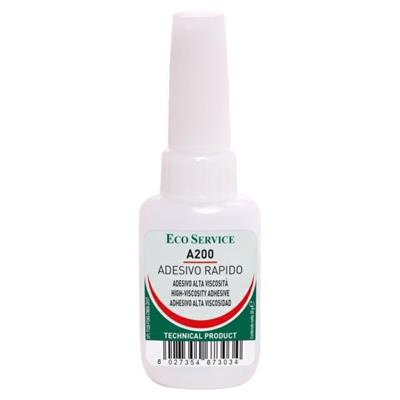 ADESIVO RAPIDO A200 ALTA VISCOSITÀ - 20 GR