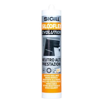 SILCOFLEX EVOLUTION BIANCO 300ML SILICONE NEUTRO