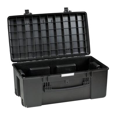 BAULE TROLLEY PORTAOGGETTI NERO MUB76  780x410x330