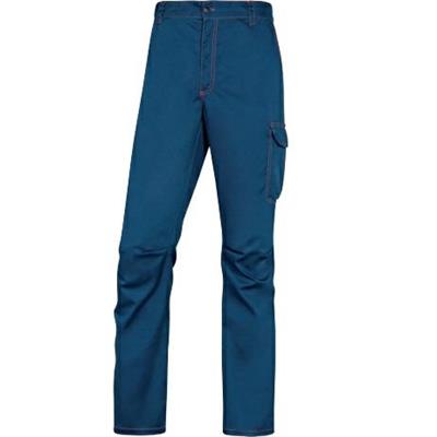 PANTALONE PANOSTYLE STRETCH - BLU/ARANCIO