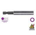 PORTAINSERTI ATT.1/4 MAGNETICO L.100 C/ANELLO