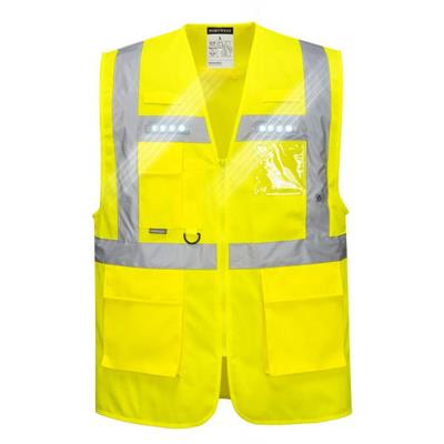 GILET ORION LED EXECUTIVE ALTA VISIBILITÀ - GIALLO