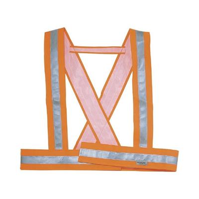 BRETELLE ALTA VISIBILITÀ POLIAMMIDE/PVC - ARANCIO CL1