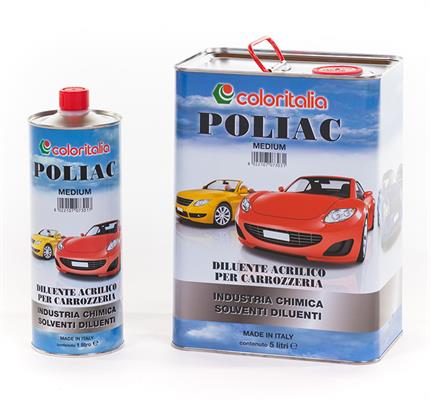 DILUENTE ACRILICO POLIAC LT.5 PER CARROZZERIA