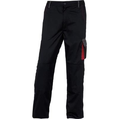 PANTALONE D-MACH - NERO/ROSSO
