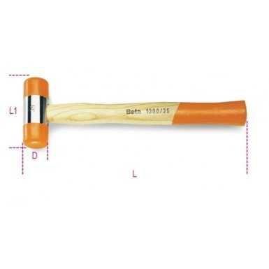 MAZZUOLE BATTENTI PLASTICA 45