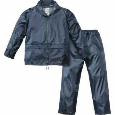 IMPERMEABILE BLU COMPLETO 2 PEZZI NIAGARA