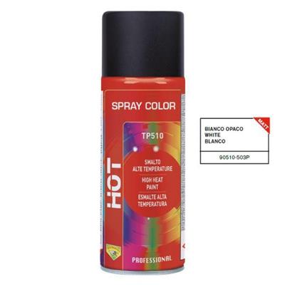 HOT BIANCO OPACO - SMALTO ALTE TEMPERATURE +600° SPRAY