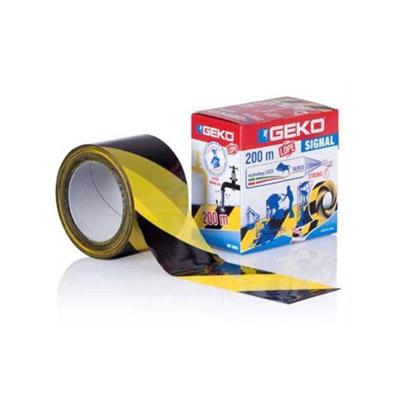 NASTRO SEGNALETICO LDpe GIALLO/NERO H MM 70 X 200 M
