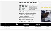 DISCO DIAMANTATO ELETTRODEOSTO PLAT. MULTI-CUT 230x3,1x22,23