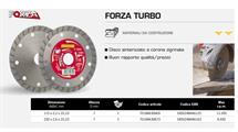 DISCO DIAMANTATO CORONA TURBO FORZA TURBO 230x2,6x22,23